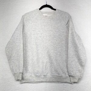 Bassett Walker BW Heather Gray Raglan Sleeve Sweatshirt Size 22W